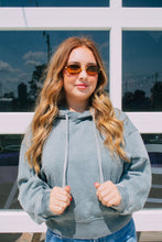 Load image into Gallery viewer, Jade acid washed hoodie