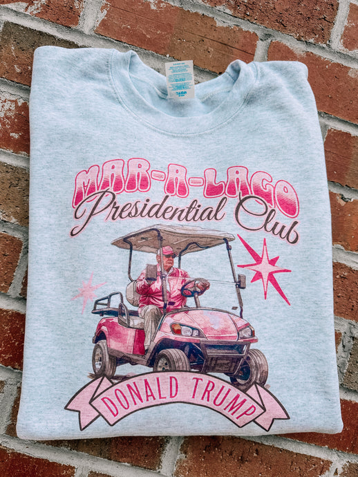 Presidential club tee/ sweatshirt