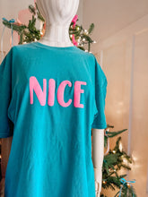 Load image into Gallery viewer, Naughty/nice comfort colors tees