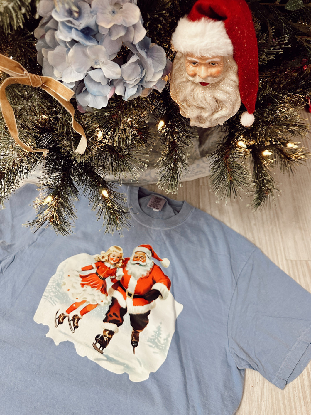 Vintage Santa Tee