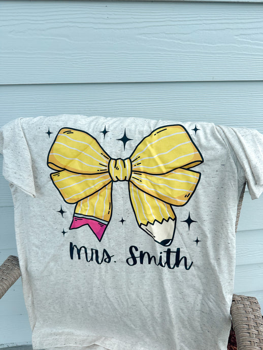 Custom Bow Tee