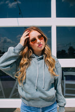 Load image into Gallery viewer, Jade acid washed hoodie