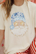 Load image into Gallery viewer, Floral Santa Long Sleeve