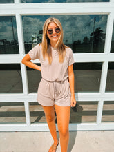 Load image into Gallery viewer, Taupe Romper