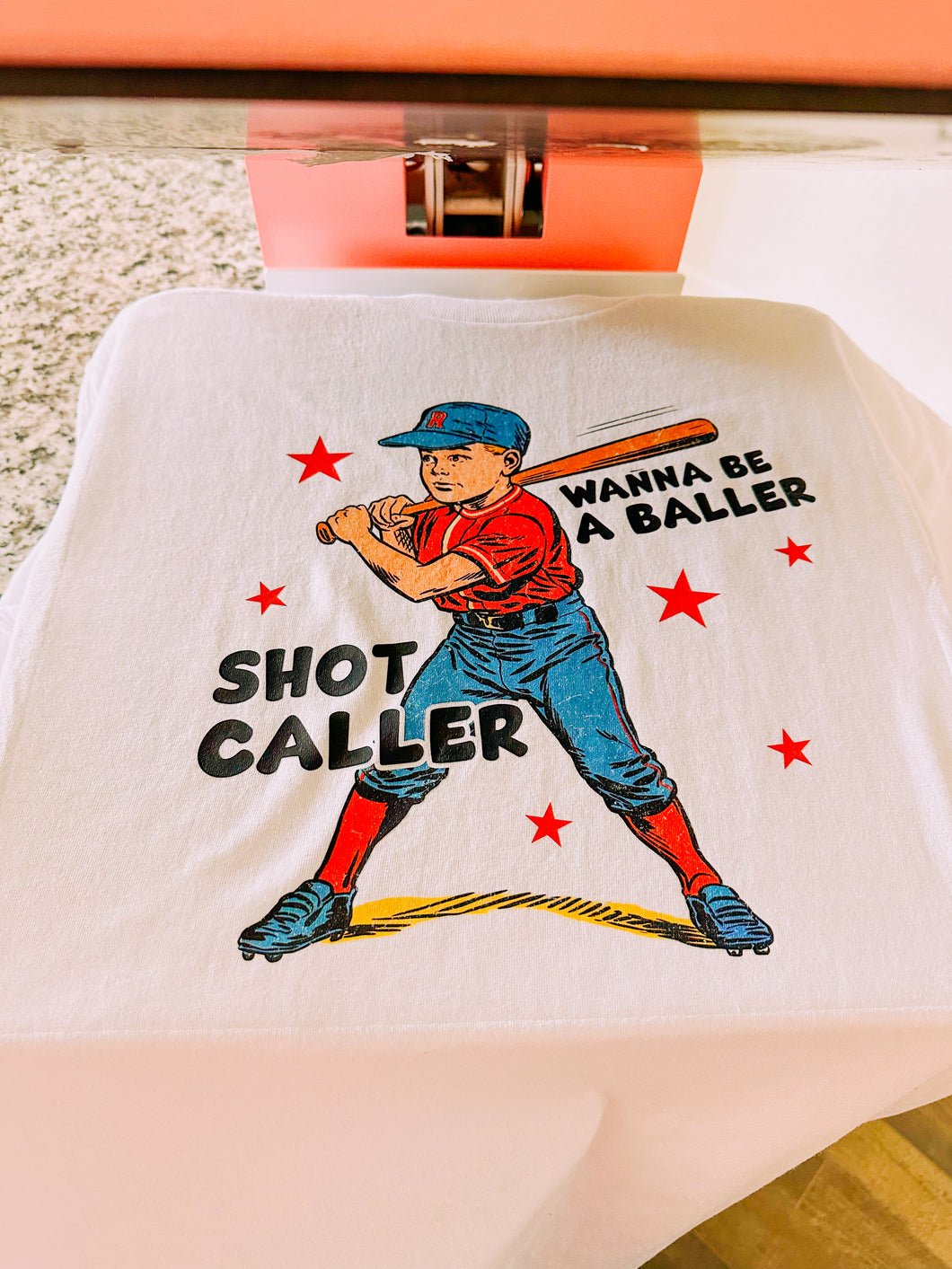 Baller shot caller tee