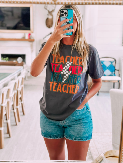 Teacher Bolt Tee
