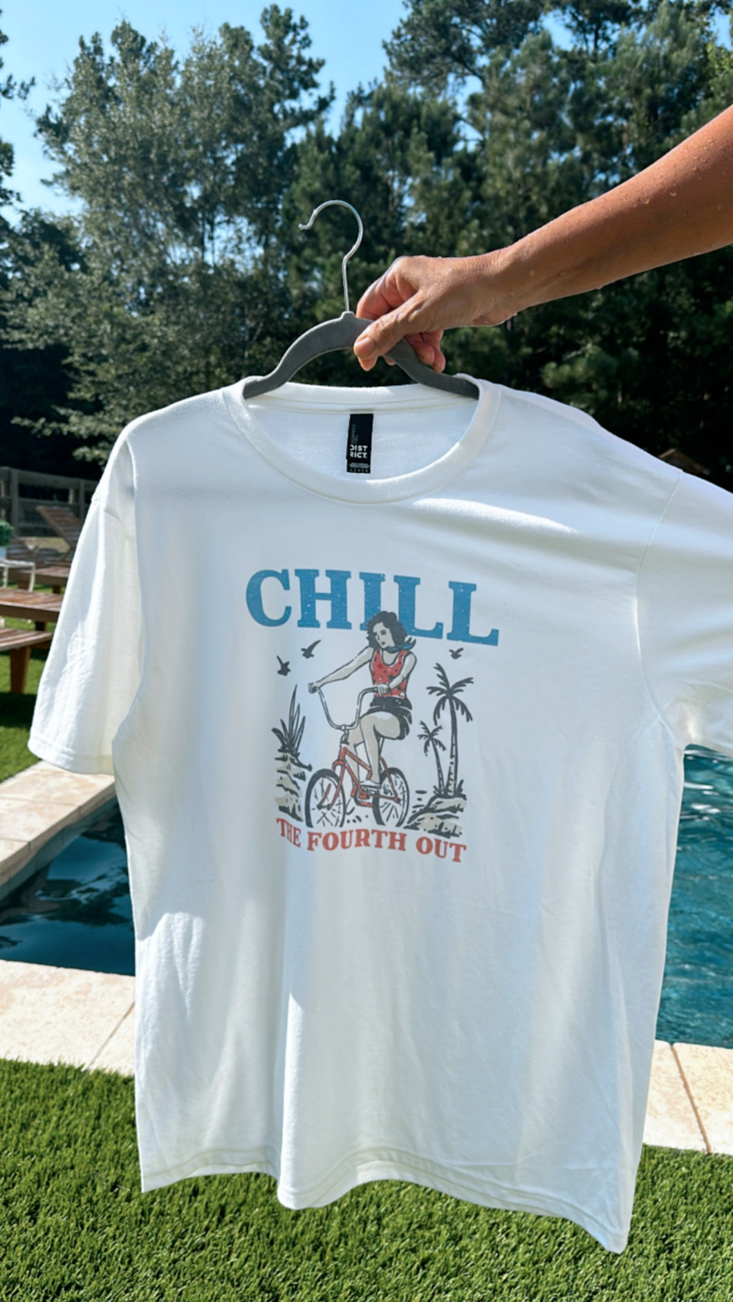 Chill the 4th out tee