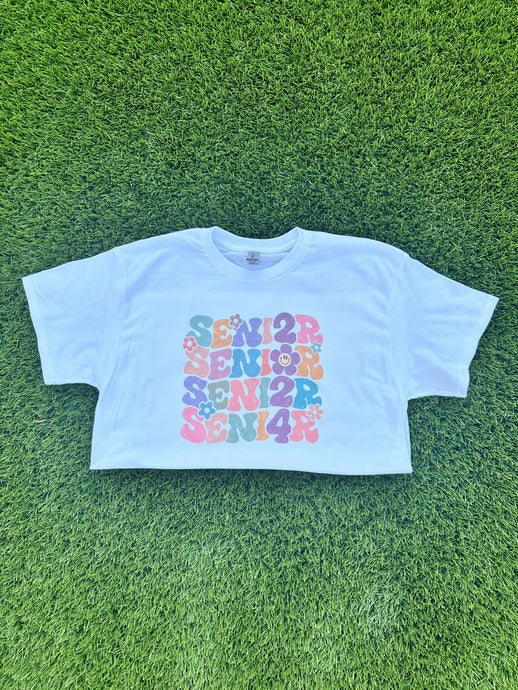 Floral senior Tee