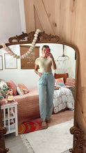 Load image into Gallery viewer, Vintage High Rise Straight Leg Pants