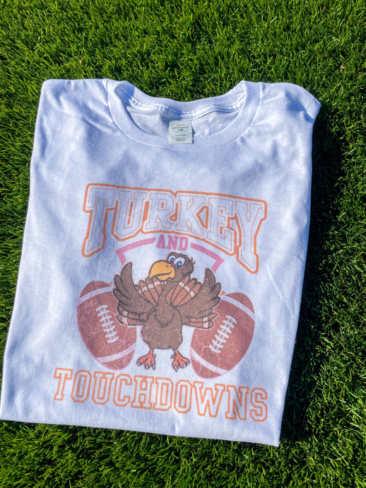 Turkey & touchdowns tee