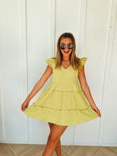 Load image into Gallery viewer, Chartreuse Dress