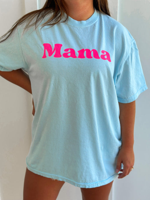 Mama Tee (chambray)