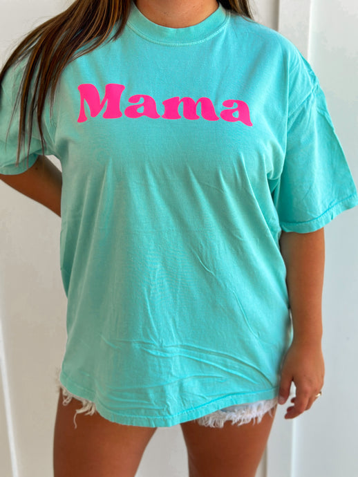 Mama Tee (chalky mint)